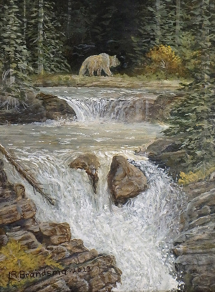 Louis Brandsma - Grizzly - 5 x 7in