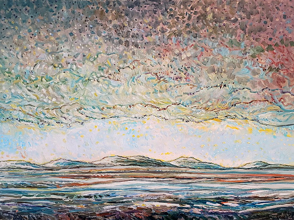 Steve R. Coffey - Chinook Hills - 30x40in oil on canvas
