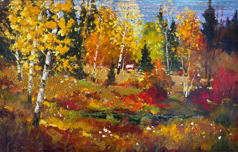 Neil Patterson - fall cabin