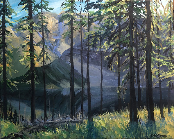 D. K. Stone - Wall Lake Shadows - 16 x 20in